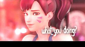 Overwatch hentai orgy with huge cocks creampie gangbang teens