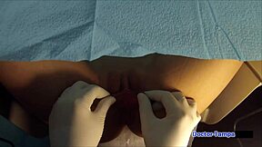 dr tampa researches naomi alice's big clit orgasm spread