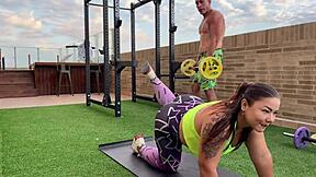 Neighbor John Smith Can't Resist My Big Ass for Wild Apartment Doggy Pounding!