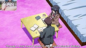 Student Pounds Classmate's Wet Pussy Right on Classroom Desk