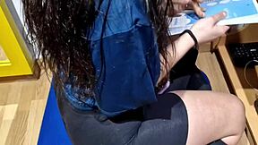 yo, these two best buds sneak in some anal creampie fun before soccer practice hits