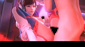 Overwatch hentai orgy with huge cocks creampie gangbang teens