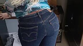 Beautiful tanned girl wearing sexy bikini showing off tan lines