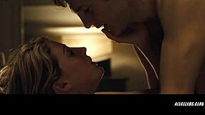 flora montgomery bares big tits in sexy basic instinct handjob