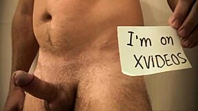 quick cock verification video shows full erect monster length