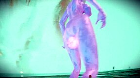 Robot Doll Ass Striptease RTX Physics