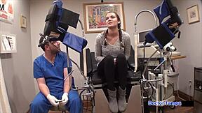 dr tampa researches naomi alice's big clit orgasm spread