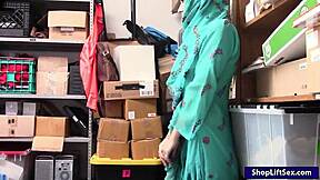 ARAB TEEN OVERWHELMED WITH EMOTION FUCKED BY OFFICER