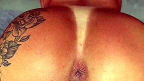 Oh damn, watch this big-boobed latina slam that circumcised cock until she squirts everywhere!