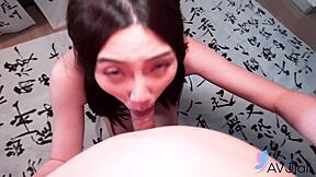 Busty Li Er Impaled Hard on Thick Cock