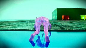 Robot Doll Ass Striptease RTX Physics