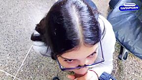 horny student ditches books bends over for teacher doggystyle fuck