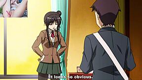 Student Pounds Classmate's Wet Pussy Right on Classroom Desk