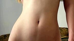 petite teen slut rips clothes for dildo pussy rub orgasm