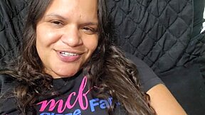 bbw latina shows big ass pussy in white panties