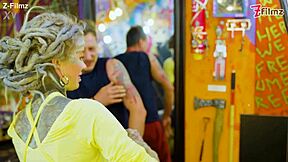 pornstar tattoo girl with pierced nipples gets her ass destroyed atm deepthroat facial from client