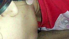 Big blowjob on monster cock leads to wild creampie pounding