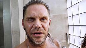 Julia Roca Takes Nacho Vidal's Monster Cock Hardcore in Bathroom