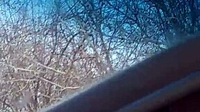 fiance blasts massive squirt in car fingering