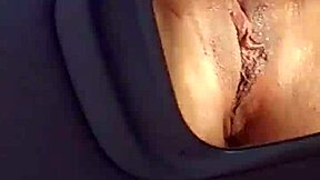 fiance blasts massive squirt in car fingering