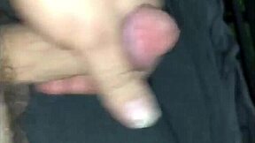 chubby guy strokes fat cock until thick ropes of cum explode everywhere