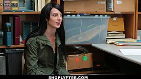 Shoplyfter Skinny Teen Alex Harper Blackmailed Stripped Fucked