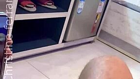 Hotwife Fucked Hard by Bull While Cuck Hubby Watches Video Call Creampie