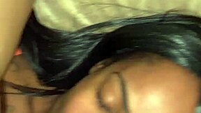 imagine this sexy brazilian ebony tranny face fucking your cock 1on1?