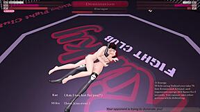 Kinky Fight Club Loser Kat Rides Cock Cowgirl After Nightclub Dance Battle