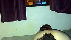 my gamer latina teen squirts hard on stepdad's cock during call of duty