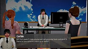 Headmaster's Fantasy Orgy With Big Tits Shaved Pussies Part 3