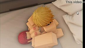 How does makima deepthroat denji's cock in roblox sex frenzy?