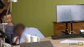 Loan4k CASTING BRUNE BENT OVER DOGGYSTYLE for cash in office interview