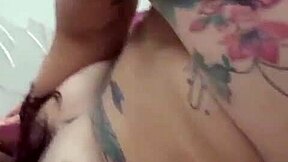 dana barzagli toys her latina ass craving more dildo action