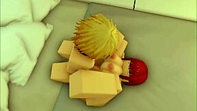 How does makima deepthroat denji's cock in roblox sex frenzy?