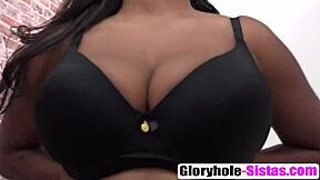 Black Gloryhole Sluts Lisa Tiffian Suck Huge Cocks