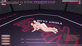 Kinky Fight Club Loser Kat Rides Cock Cowgirl After Nightclub Dance Battle