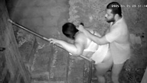 hidden cam catches busty brazilian stepmom riding stepson's fat cock hard