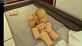 How does makima deepthroat denji's cock in roblox sex frenzy?