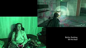 Naked BBW Glasses Brunette Lake House Game