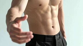 Muscular Asian Bodybuilder Girl Workout Video