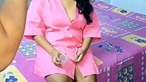 Hot desi nurse begs for doggy pounding?