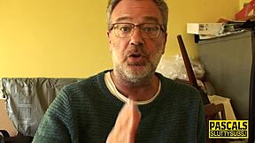 Ebony Babe Deepthroats And Rides Cock In Wam Fetish Stockings