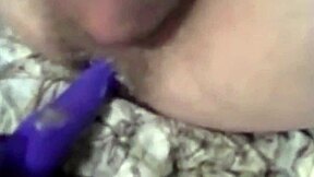 Wife Pegs Husband's Ass With Huge Dildo Until Explosive Cumshot All Over!