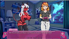 Demons Rise for Futa Lesbian Monster Action in Visual Novel Demo?