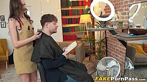 i get a haircut then stacy cruz gives me her sloppy deepthroat