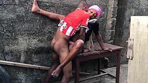 ever wonder what happens when newlyweds slut out rough in the backyard? they submit hard