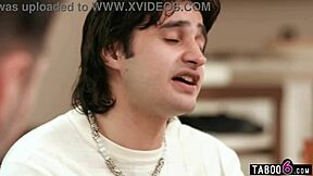 Blindfolded Stepmom Begs For Stepson Stepdad Double Anal Penetration After Massage.