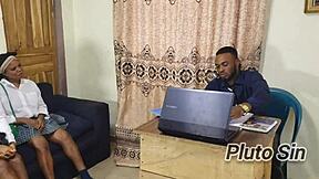 god, these college teen girls in miniskirts seduced our young lecturer bending over for bbc creampie threesome!