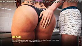 Stepson Creampies Stepmom's Ass During Breakfast in Epic 3D Hentai Game